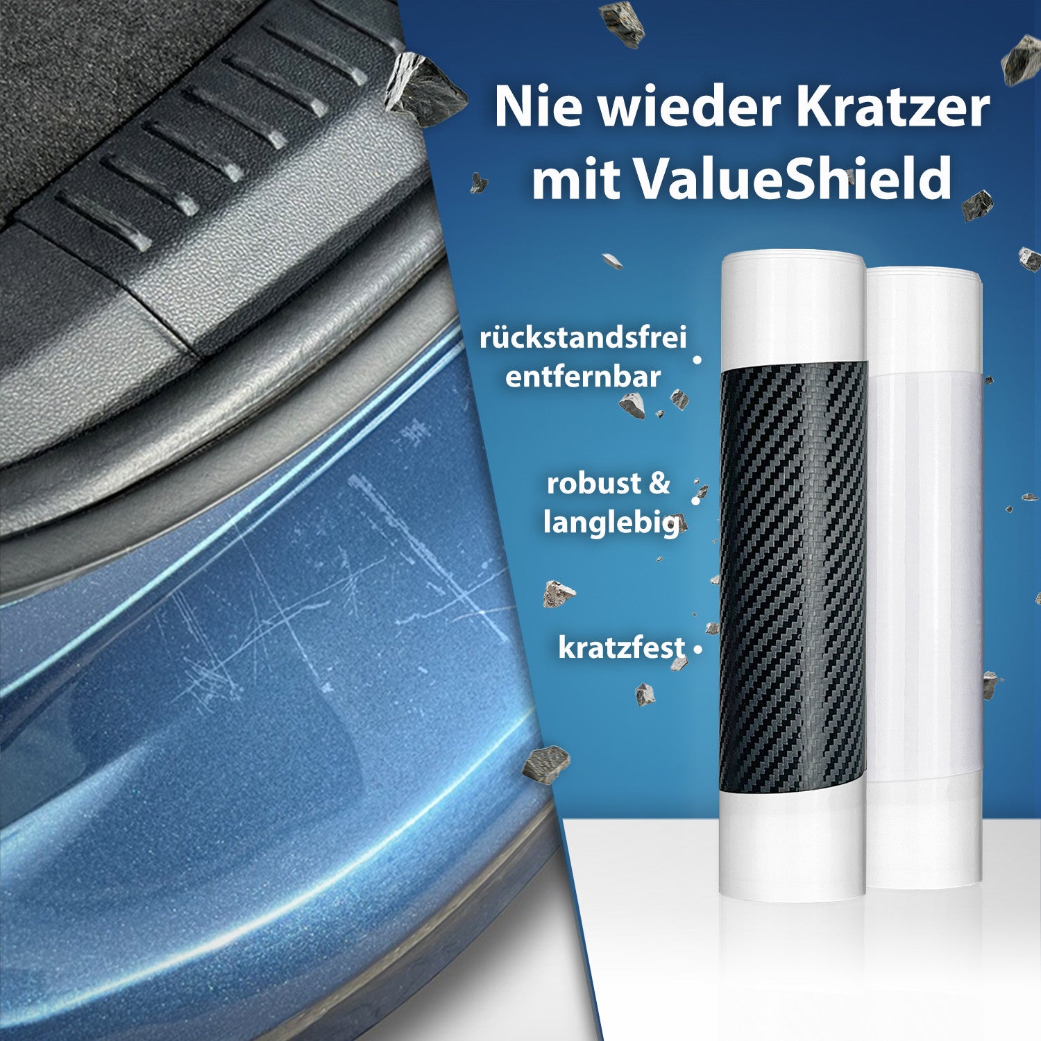 Ladekantenschutz für VW Amarok 1 2010-2024 (5-Türer Pickup)
