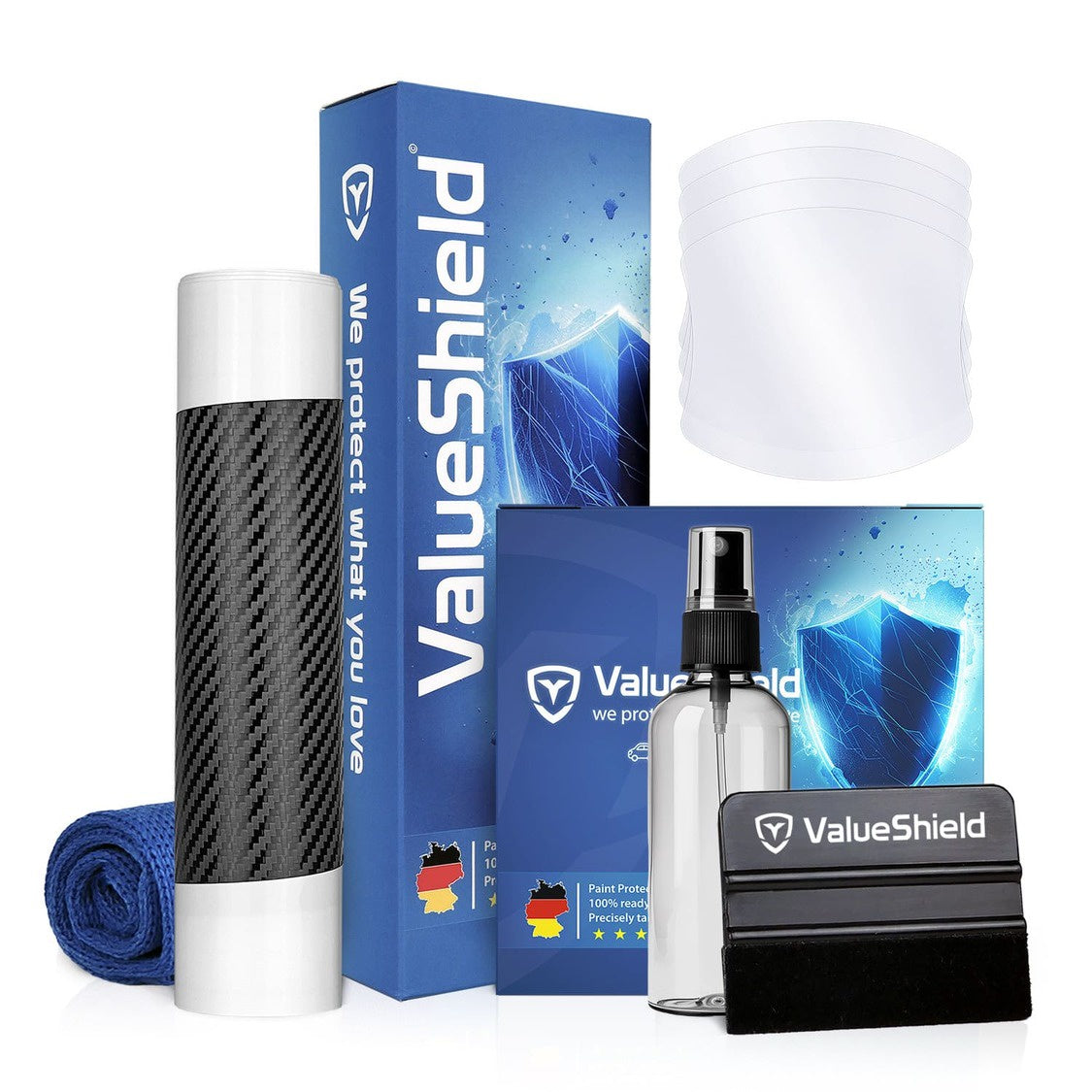 XL Kombiset-Lackschutzfolien passend für Kia Stonic (nur GT-Line) 2025-2031 (4-Türer Kompakt) + universal Ergänzungsset